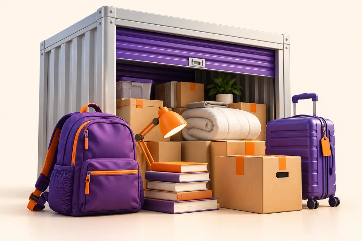 Self storage dla studentów — wakacje bez wożenia rzeczy