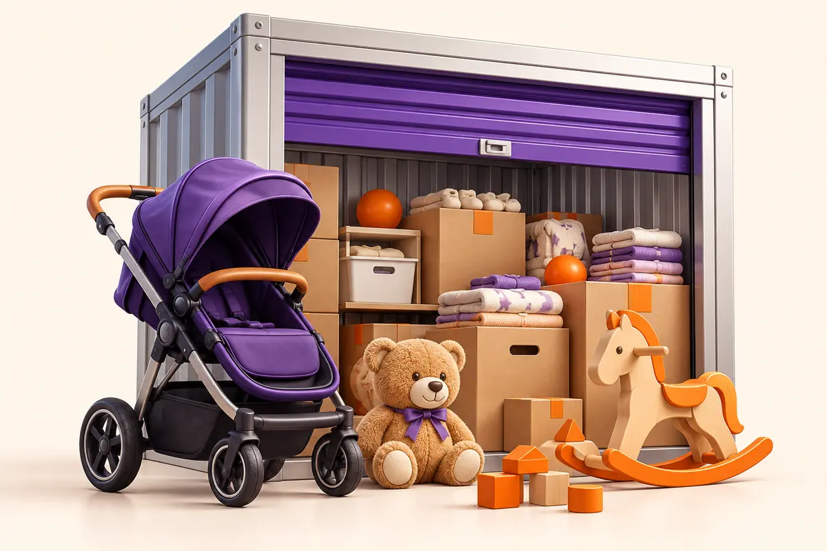 Self storage dla rodziców — rzeczy po dzieciach