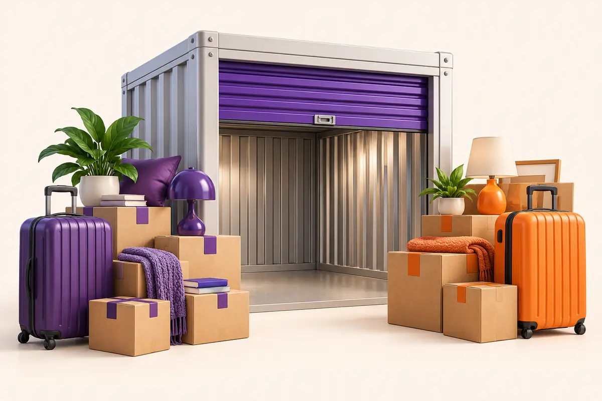 Self storage a rozwód lub rozstanie