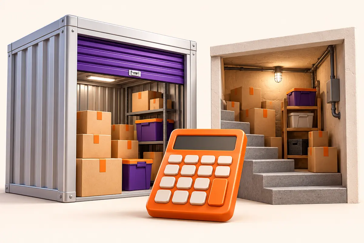 Self storage czy piwnica — co się bardziej opłaca?