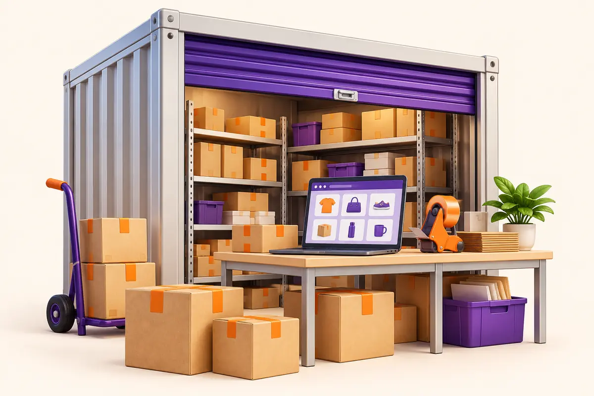 Self storage dla e-commerce — magazyn bez umowy na lata
