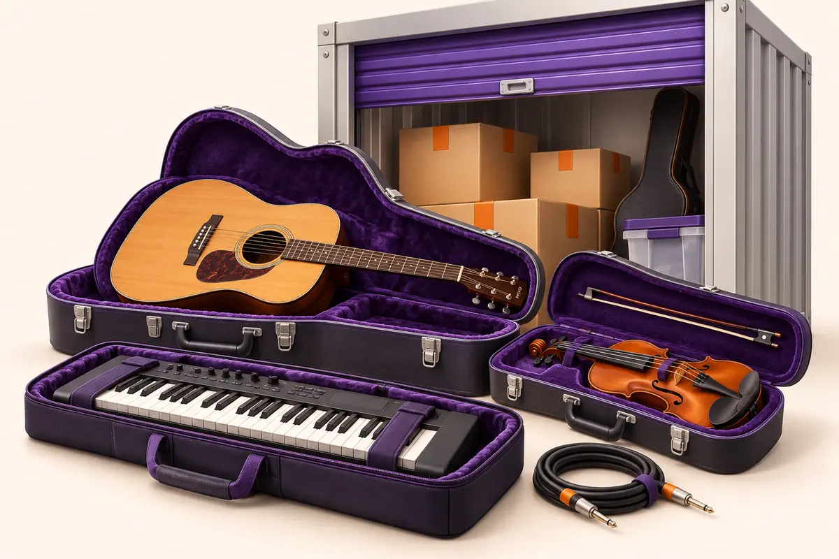 Jak przechowywać instrumenty muzyczne?